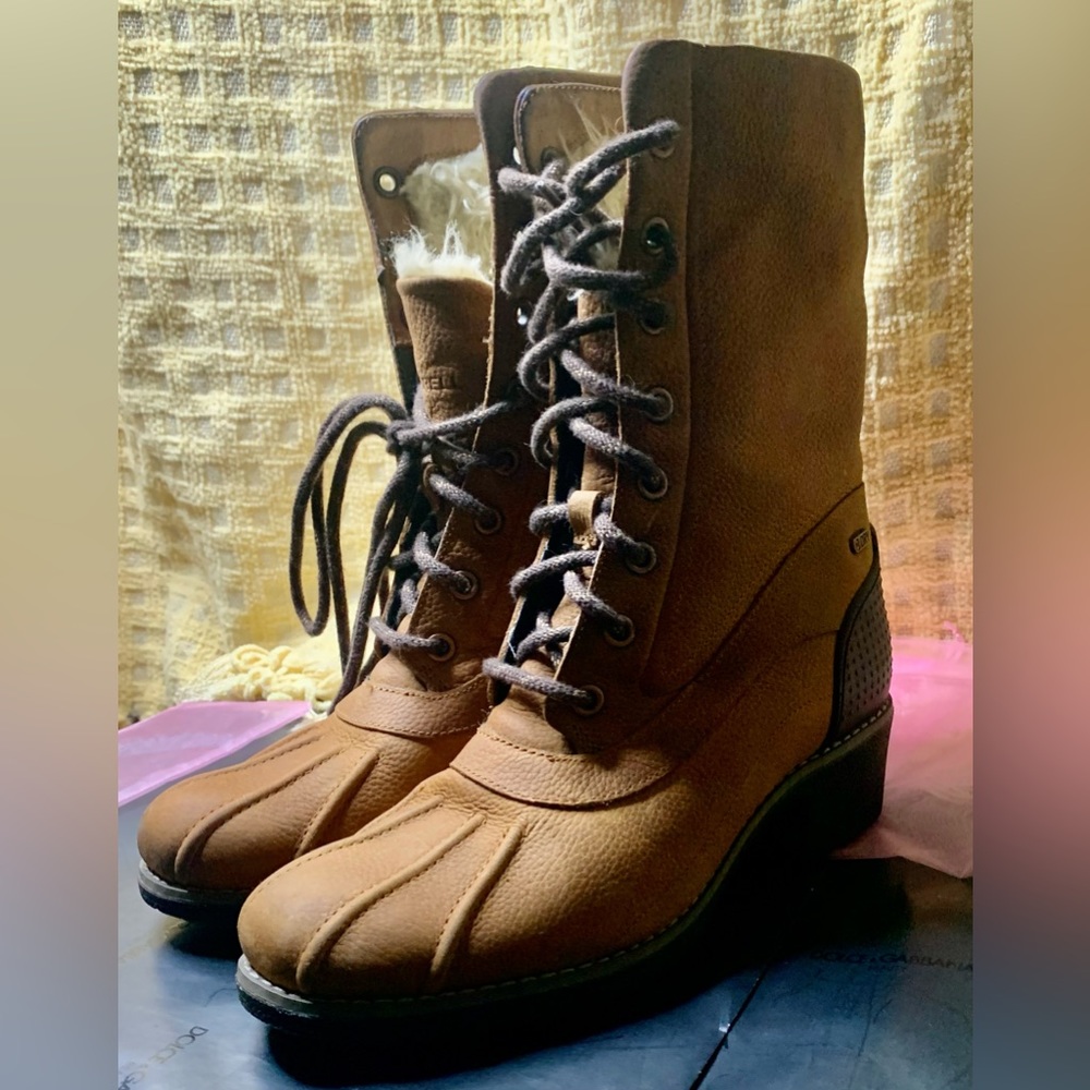💥MERREL💥 Merrell Brunette Waterproof Select Dry Ice Polar Boots Brown 💥#MR17 - Picture 10 of 14